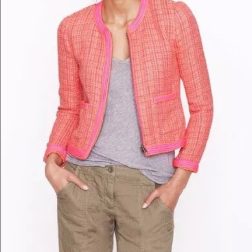 JCrew lady tweed blazer